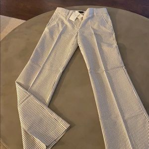 Seersucker trouser pants